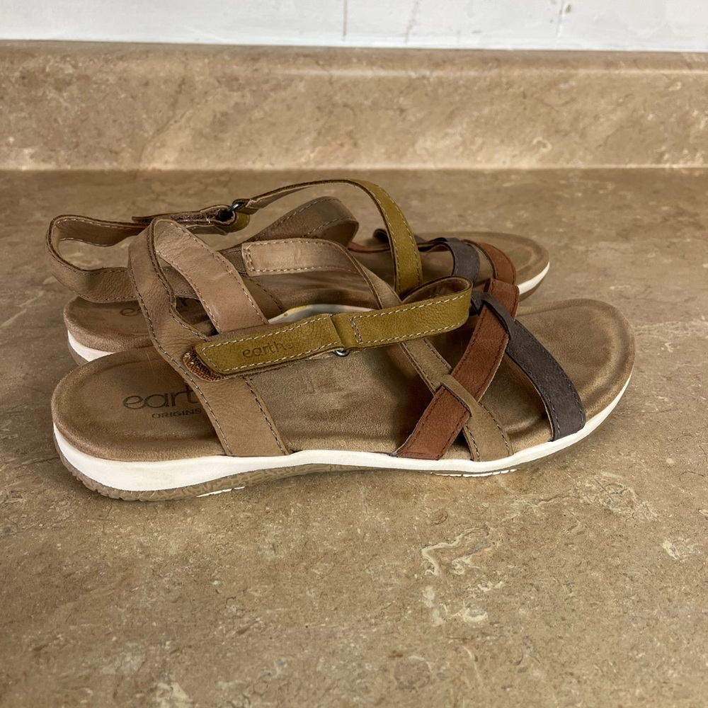 Earth Origins Women’s Multi-Strap Comfort Sandals